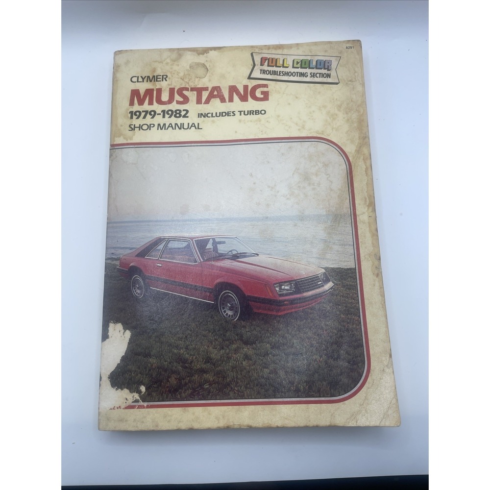 1979-80-81-82 FORD MUSTANG CLYMER SHOP MANUAL SERVICE REPAIR